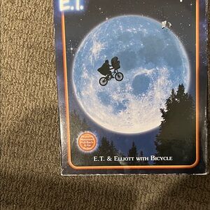 E.T. & Elliott with Bicycle Action Figure Playset